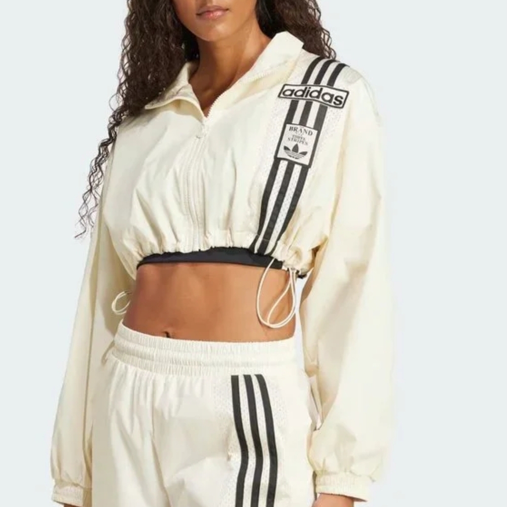Adidas Women's Cream Track Top